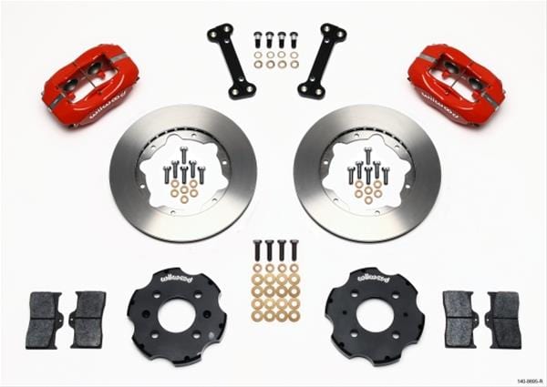Wilwood Disc Brakes Wilwood Forged Dynalite Big Brake Front Brake Kits 140-8695-R Autofit
