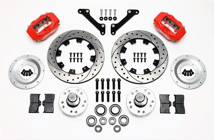 Wilwood Disc Brakes Wilwood Forged Dynalite Big Brake Front Brake Kits 140-9053-DR Autofit
