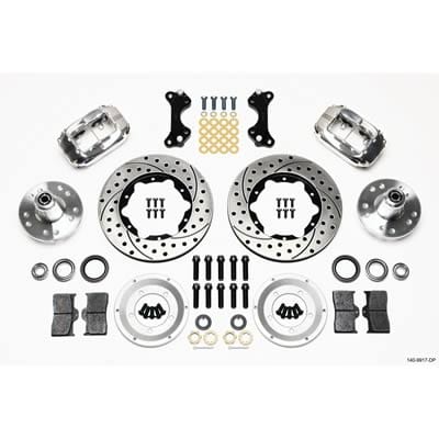 Wilwood Disc Brakes Wilwood Forged Dynalite Big Brake Front Brake Kits 140-9917-DP Autofit