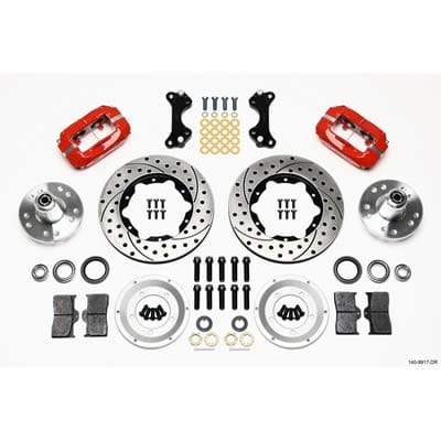 Wilwood Disc Brakes Wilwood Forged Dynalite Big Brake Front Brake Kits 140-9917-DR Autofit