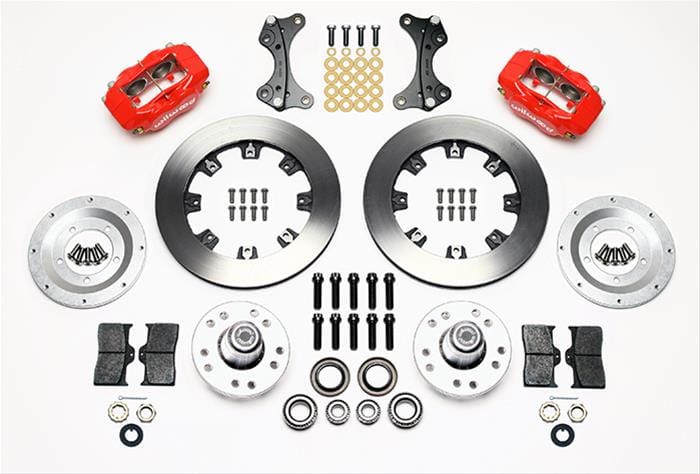 Wilwood Disc Brakes Wilwood Forged Dynalite Big Brake Front Brake Kits 140-9918-R Autofit