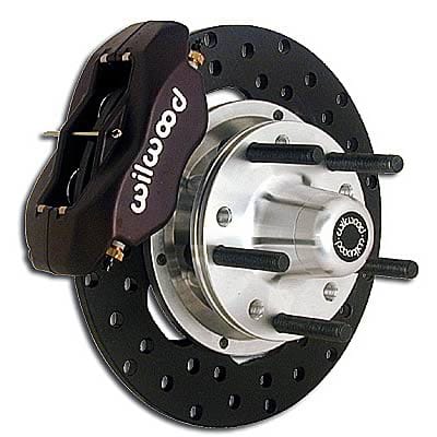 Wilwood Disc Brakes Wilwood Forged Dynalite Front Drag Race Disc Brake Kits 140-1013-BD Autofit