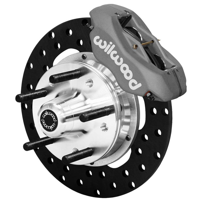 Wilwood Disc Brakes Wilwood Forged Dynalite Front Drag Race Disc Brake Kits 140-1015-BD Autofit