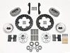 Wilwood Disc Brakes Wilwood Forged Dynalite Front Drag Race Disc Brake Kits 140-1019-BD Autofit