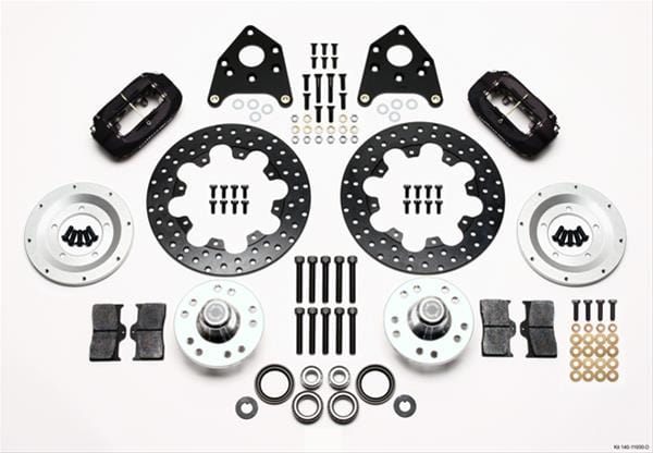 Wilwood Disc Brakes Wilwood Forged Dynalite Front Drag Race Disc Brake Kits 140-11930-D Autofit