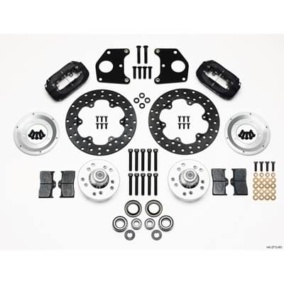 Wilwood Disc Brakes Wilwood Forged Dynalite Front Drag Race Disc Brake Kits 140-2712-BD Autofit