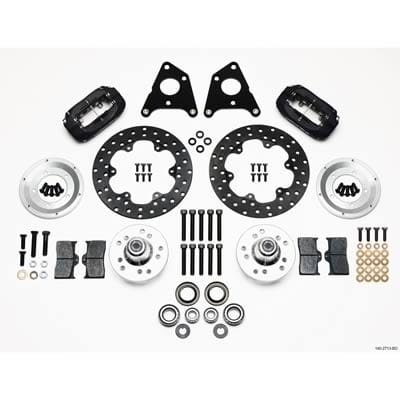 Wilwood Disc Brakes Wilwood Forged Dynalite Front Drag Race Disc Brake Kits 140-2713-BD Autofit