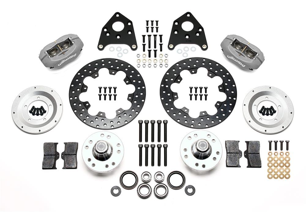 Wilwood Disc Brakes Wilwood Forged Dynalite Front Drag Race Disc Brake Kits 140-4307-BD Autofit