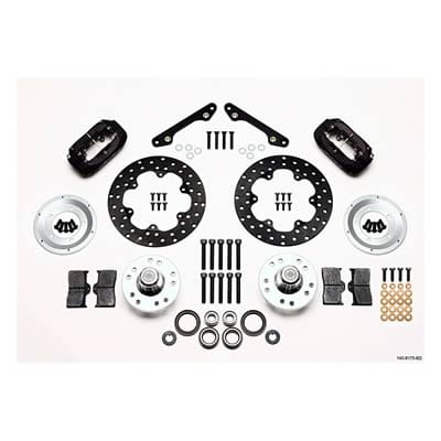 Wilwood Disc Brakes Wilwood Forged Dynalite Front Drag Race Disc Brake Kits 140-8175-BD Autofit