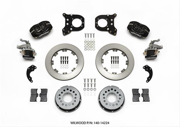 Wilwood Disc Brakes Wilwood Forged Dynalite MC4 Rear Parking Brake Kits 140-14224 Autofit