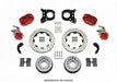 Wilwood Disc Brakes Wilwood Forged Dynalite MC4 Rear Parking Brake Kits 140-14259-DR Autofit