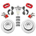 Wilwood Disc Brakes Wilwood Forged Dynalite MC4 Rear Parking Brake Kits 140-16316-R Autofit