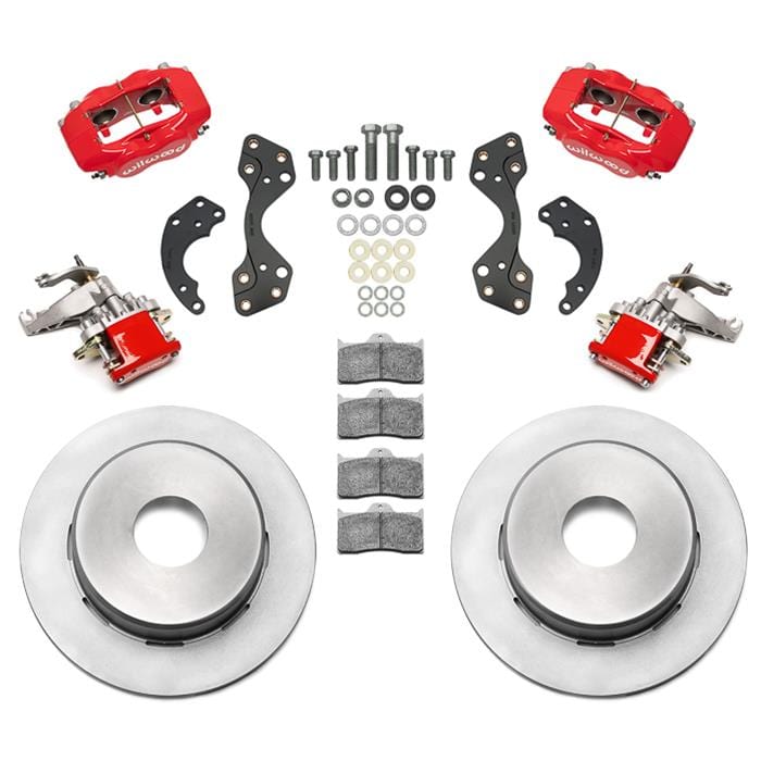 Wilwood Disc Brakes Wilwood Forged Dynalite MC4 Rear Parking Brake Kits 140-16317-R Autofit