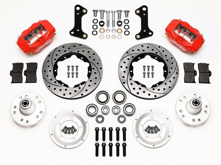 Wilwood Disc Brakes Wilwood Forged Dynalite Pro Series Front Disc Brake Kits 140-10996-DR Autofit