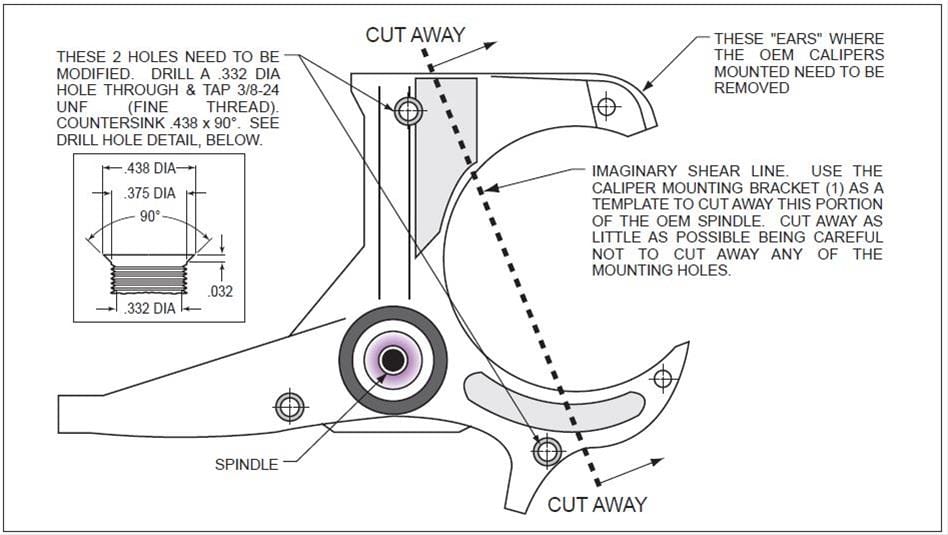 Wilwood Disc Brakes Wilwood Forged Dynalite Pro Series Front Disc Brake Kits 140-11007-R Autofit