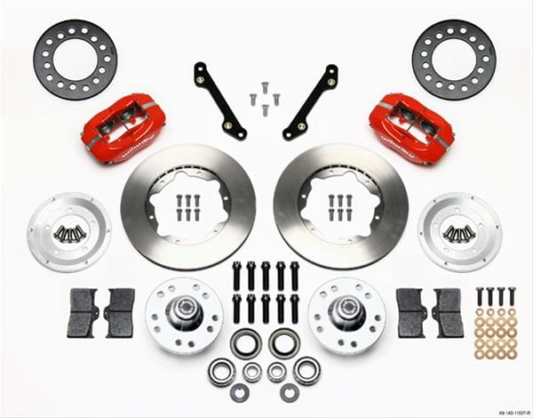 Wilwood Disc Brakes Wilwood Forged Dynalite Pro Series Front Disc Brake Kits 140-11007-R Autofit