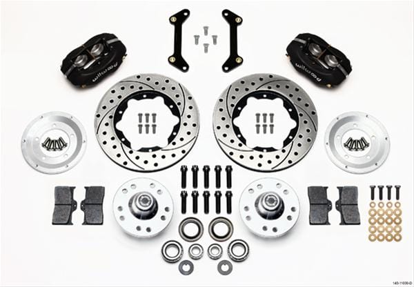 Wilwood Disc Brakes Wilwood Forged Dynalite Pro Series Front Disc Brake Kits 140-11009-D Autofit