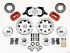 Wilwood Disc Brakes Wilwood Forged Dynalite Pro Series Front Disc Brake Kits 140-11010-DR Autofit