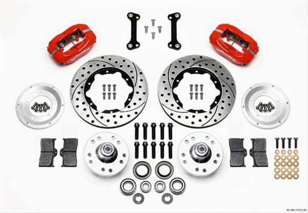 Wilwood Disc Brakes Wilwood Forged Dynalite Pro Series Front Disc Brake Kits 140-11012-DR Autofit