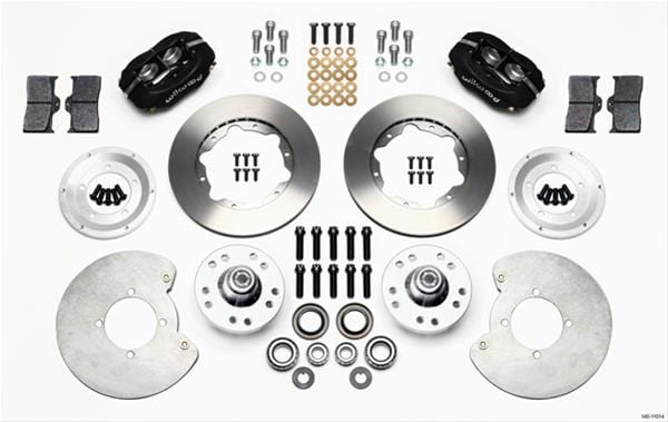 Wilwood Disc Brakes Wilwood Forged Dynalite Pro Series Front Disc Brake Kits 140-11014 Autofit