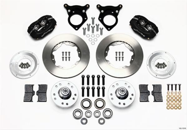 Wilwood Disc Brakes Wilwood Forged Dynalite Pro Series Front Disc Brake Kits 140-11018 Autofit
