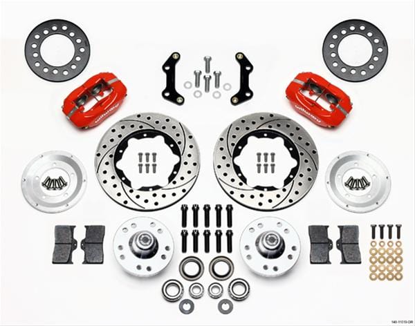 Wilwood Disc Brakes Wilwood Forged Dynalite Pro Series Front Disc Brake Kits 140-11019-DR Autofit