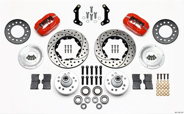Wilwood Disc Brakes Wilwood Forged Dynalite Pro Series Front Disc Brake Kits 140-11021-DR Autofit