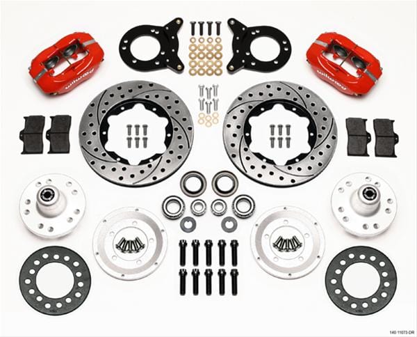 Wilwood Disc Brakes Wilwood Forged Dynalite Pro Series Front Disc Brake Kits 140-11073-DR Autofit