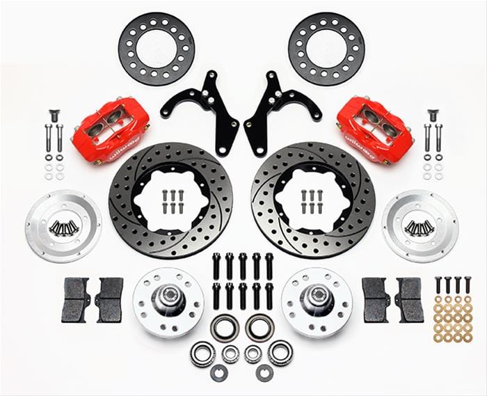 Wilwood Disc Brakes Wilwood Forged Dynalite Pro Series Front Disc Brake Kits 140-11491-DR Autofit