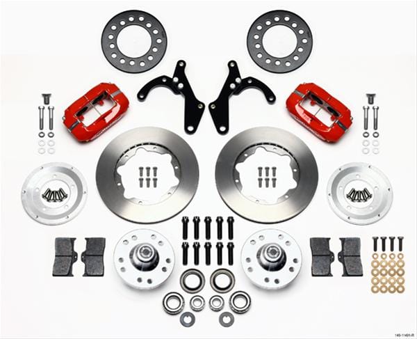 Wilwood Disc Brakes Wilwood Forged Dynalite Pro Series Front Disc Brake Kits 140-11491-R Autofit