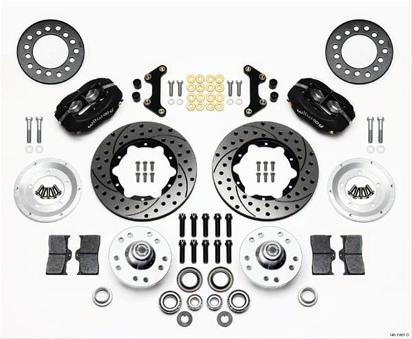 Wilwood Disc Brakes Wilwood Forged Dynalite Pro Series Front Disc Brake Kits 140-11811-D Autofit
