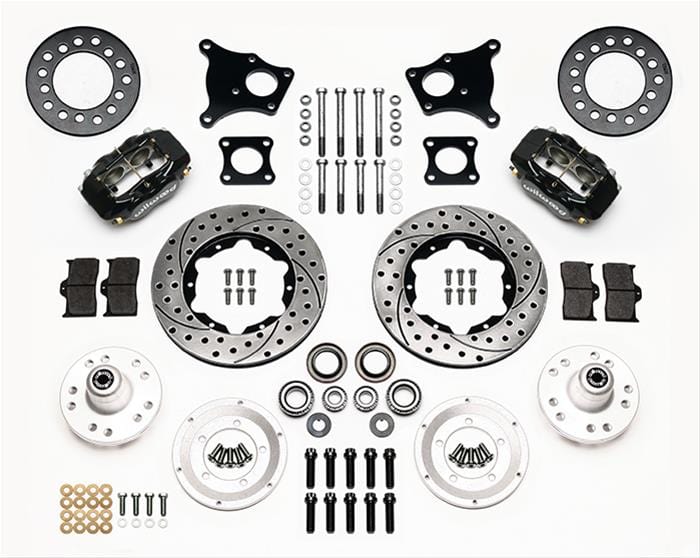 Wilwood Disc Brakes Wilwood Forged Dynalite Pro Series Front Disc Brake Kits 140-11940-D Autofit