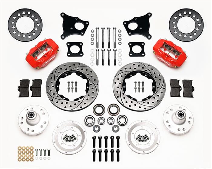 Wilwood Disc Brakes Wilwood Forged Dynalite Pro Series Front Disc Brake Kits 140-11940-DR Autofit