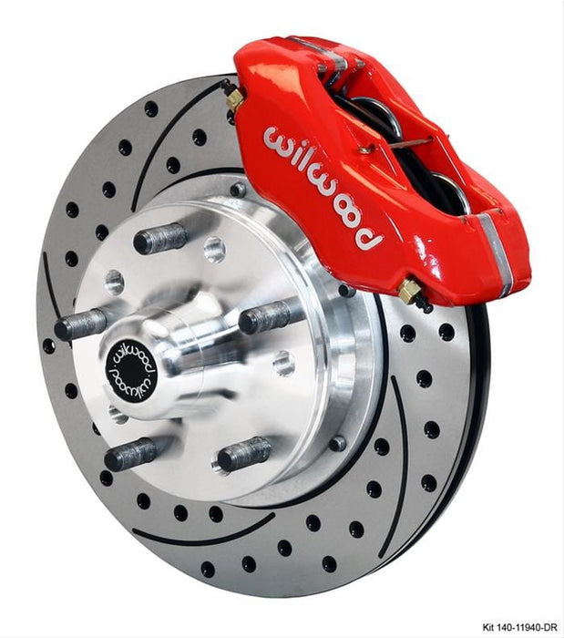 Wilwood Disc Brakes Wilwood Forged Dynalite Pro Series Front Disc Brake Kits 140-11940-DR Autofit