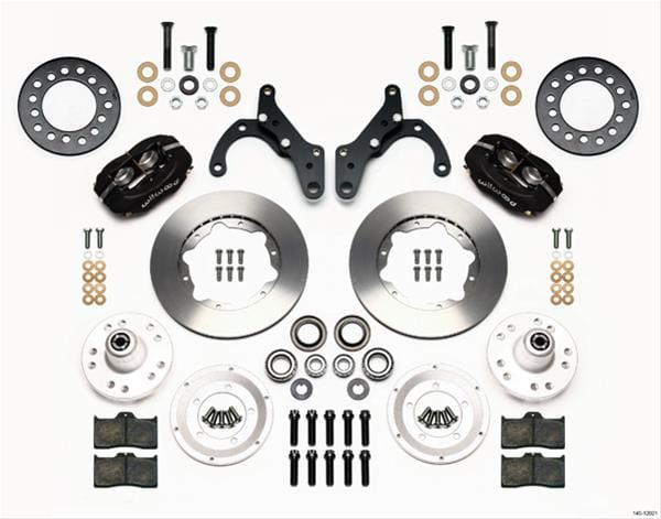 Wilwood Disc Brakes Wilwood Forged Dynalite Pro Series Front Disc Brake Kits 140-12021 Autofit