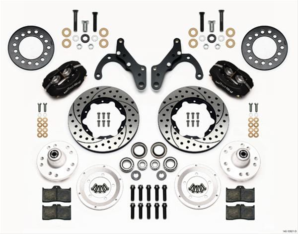 Wilwood Disc Brakes Wilwood Forged Dynalite Pro Series Front Disc Brake Kits 140-12021-D Autofit