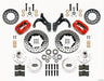 Wilwood Disc Brakes Wilwood Forged Dynalite Pro Series Front Disc Brake Kits 140-12021-DR Autofit