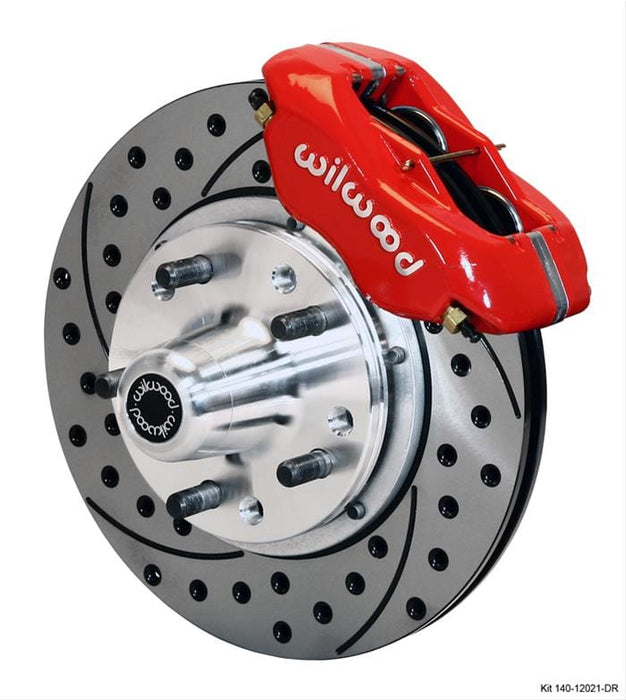 Wilwood Disc Brakes Wilwood Forged Dynalite Pro Series Front Disc Brake Kits 140-12021-DR Autofit