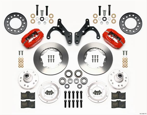 Wilwood Disc Brakes Wilwood Forged Dynalite Pro Series Front Disc Brake Kits 140-12021-R Autofit