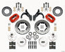 Wilwood Disc Brakes Wilwood Forged Dynalite Pro Series Front Disc Brake Kits 140-12040-DR Autofit