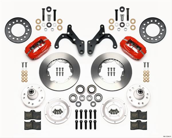 Wilwood Disc Brakes Wilwood Forged Dynalite Pro Series Front Disc Brake Kits 140-12040-R Autofit