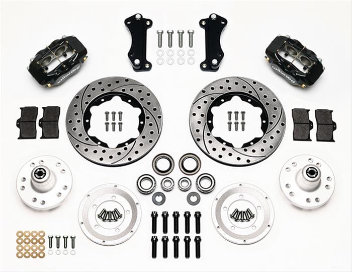 Wilwood Disc Brakes Wilwood Forged Dynalite Pro Series Front Disc Brake Kits 140-12305-D Autofit