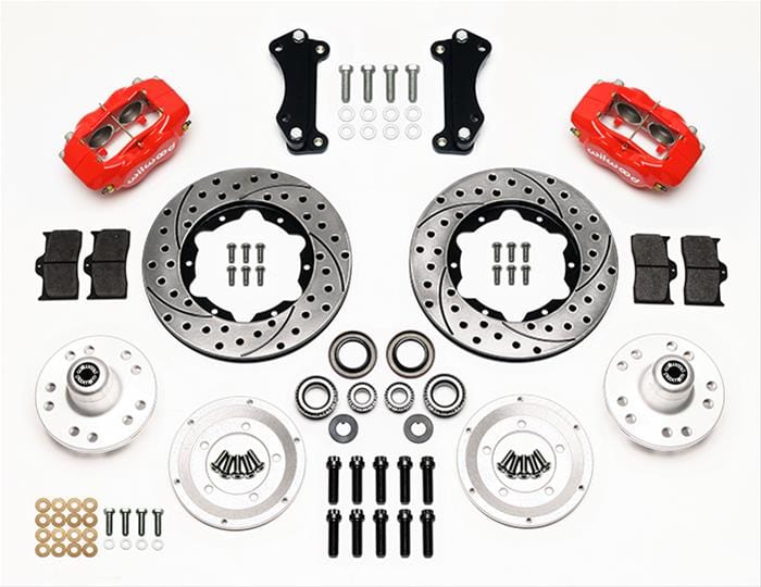 Wilwood Disc Brakes Wilwood Forged Dynalite Pro Series Front Disc Brake Kits 140-12305-DR Autofit