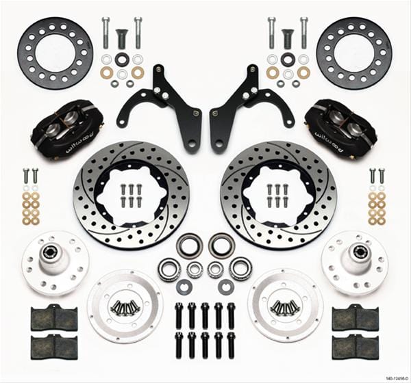 Wilwood Disc Brakes Wilwood Forged Dynalite Pro Series Front Disc Brake Kits 140-12458-D Autofit