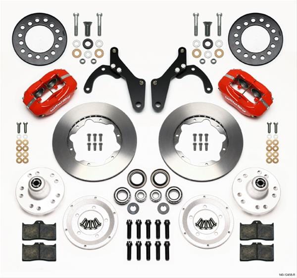 Wilwood Disc Brakes Wilwood Forged Dynalite Pro Series Front Disc Brake Kits 140-12458-R Autofit