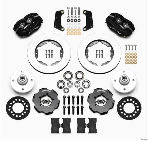 Wilwood Disc Brakes Wilwood Forged Dynalite Pro Series Front Disc Brake Kits 140-12535 Autofit