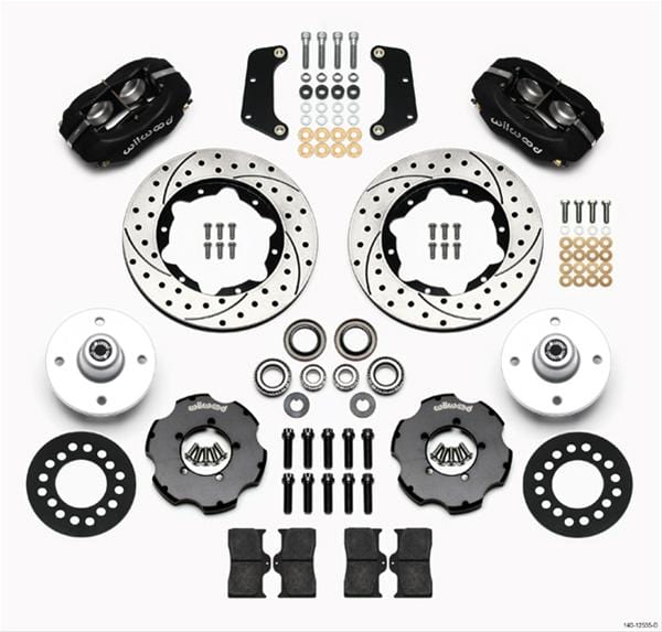 Wilwood Disc Brakes Wilwood Forged Dynalite Pro Series Front Disc Brake Kits 140-12535-D Autofit