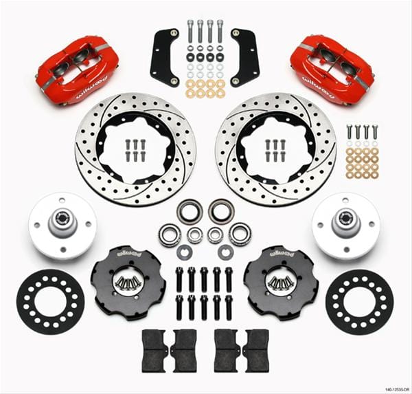 Wilwood Disc Brakes Wilwood Forged Dynalite Pro Series Front Disc Brake Kits 140-12535-DR Autofit