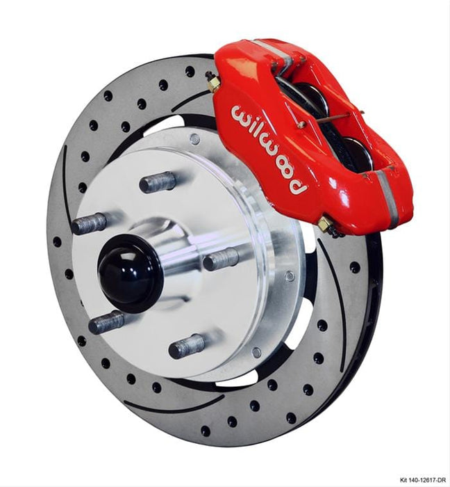 Wilwood Disc Brakes Wilwood Forged Dynalite Pro Series Front Disc Brake Kits 140-12617-DR Autofit