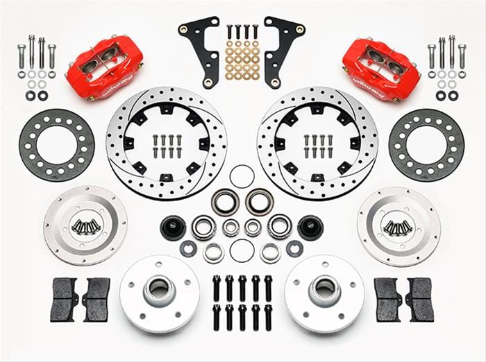Wilwood Disc Brakes Wilwood Forged Dynalite Pro Series Front Disc Brake Kits 140-12617-DR Autofit